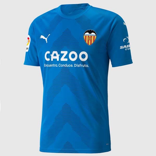 Tailandia Camiseta Valencia 3ª Portero 2022 2023 Azul